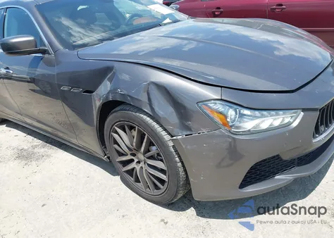 2014 Maserati Ghibli S Q4 z USA, uszkodzony, nr VIN ZAM57RTA9E1106664